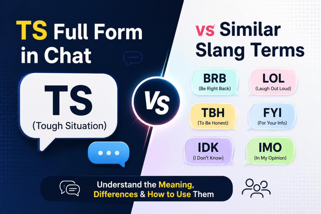 TS full form in chat
