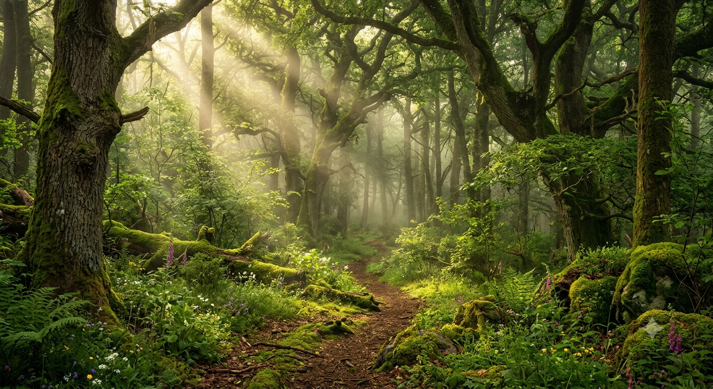 Forest description creative writing