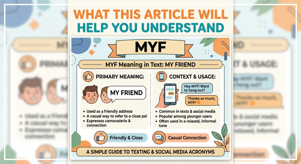 MYF Meaning in Text