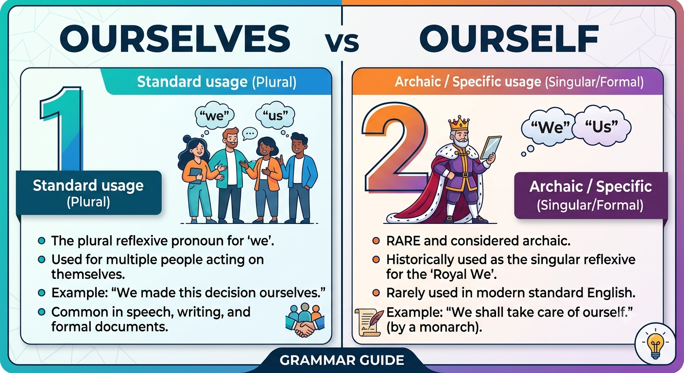 Ourselves or Ourself