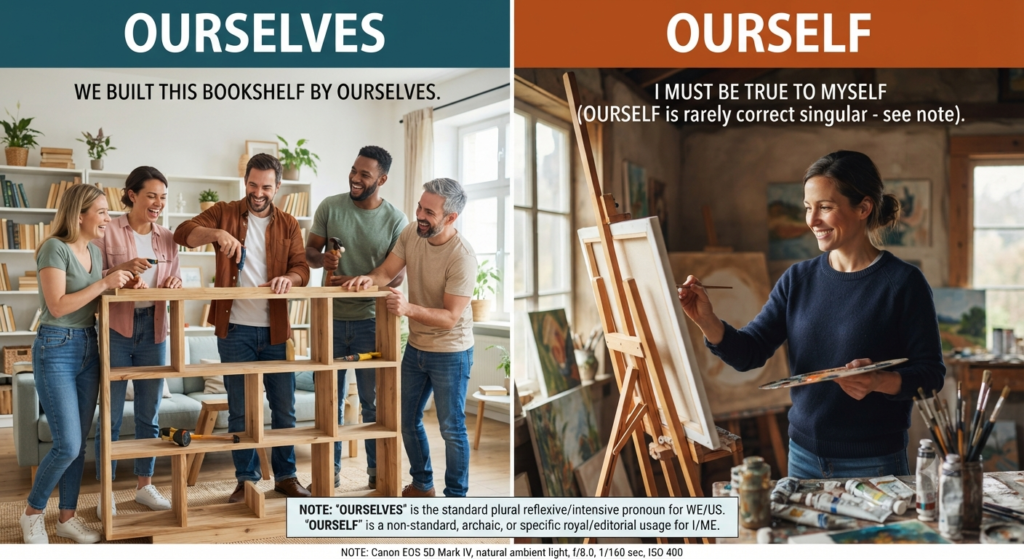 Ourselves or Ourself
