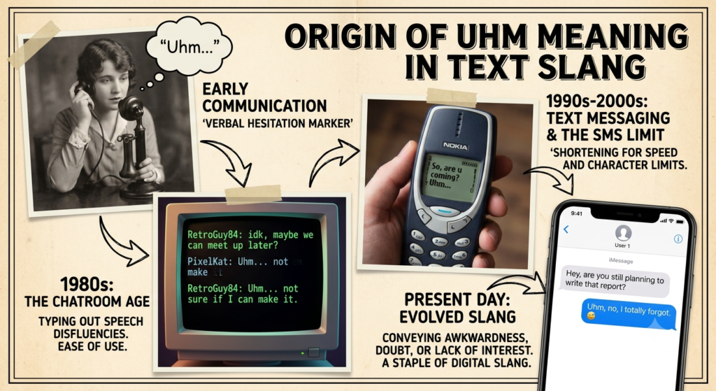 Uhm Meaning in Text