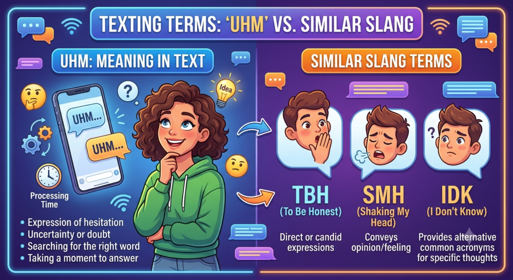 Uhm Meaning in Text