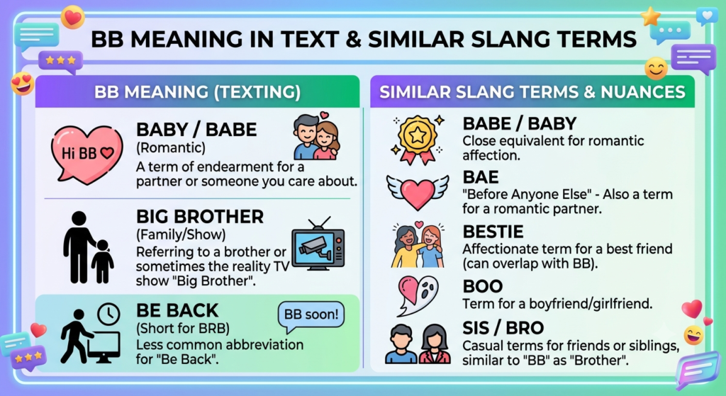 BB Meaning in Tex