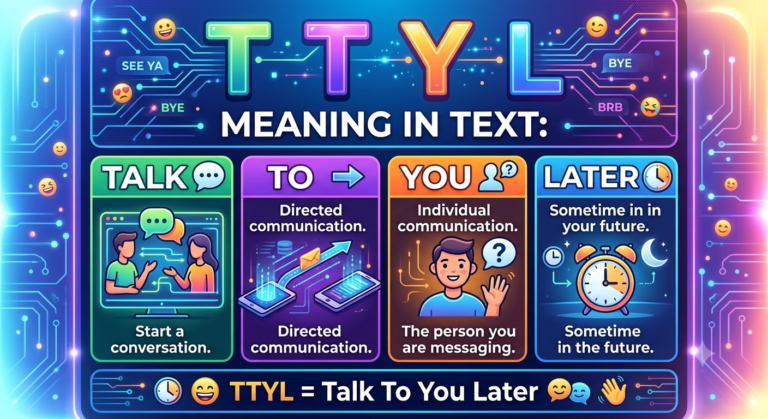 TTYL Meaning in Text