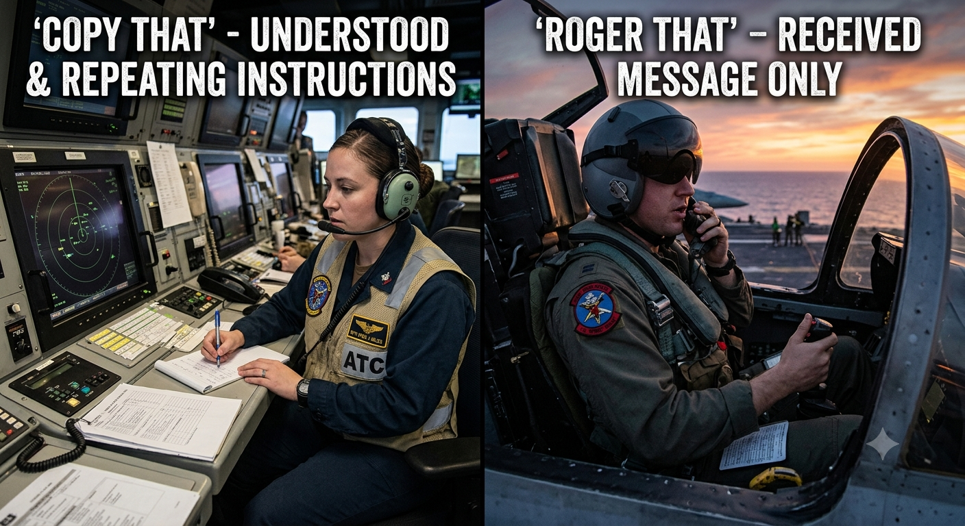 Copy That vs Roger That