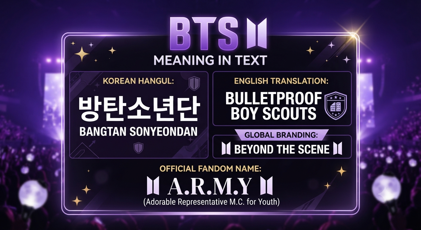 BTS Meaning in Text