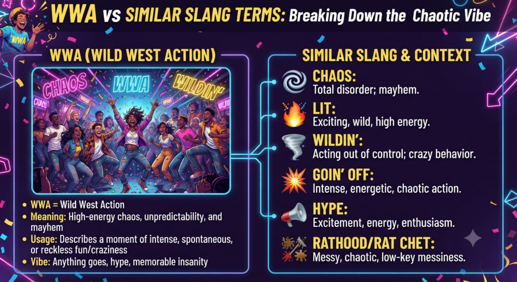 WWA vs Similar Slang Terms