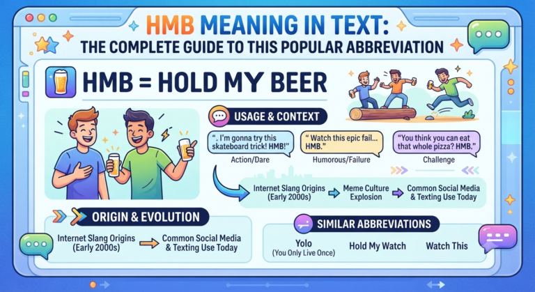 HMB Meaning in Text: The Complete Guide to This Popular Abbreviation