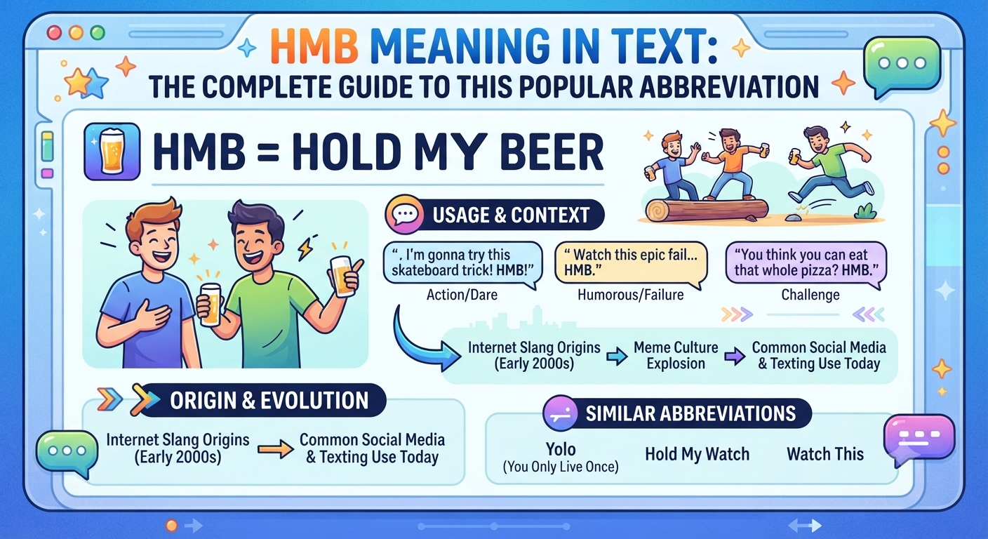 HMB Meaning in Text: The Complete Guide to This Popular Abbreviation
