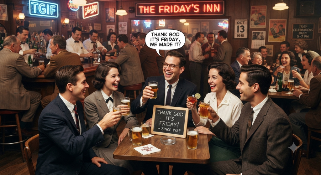 Origin of TGIF Slang