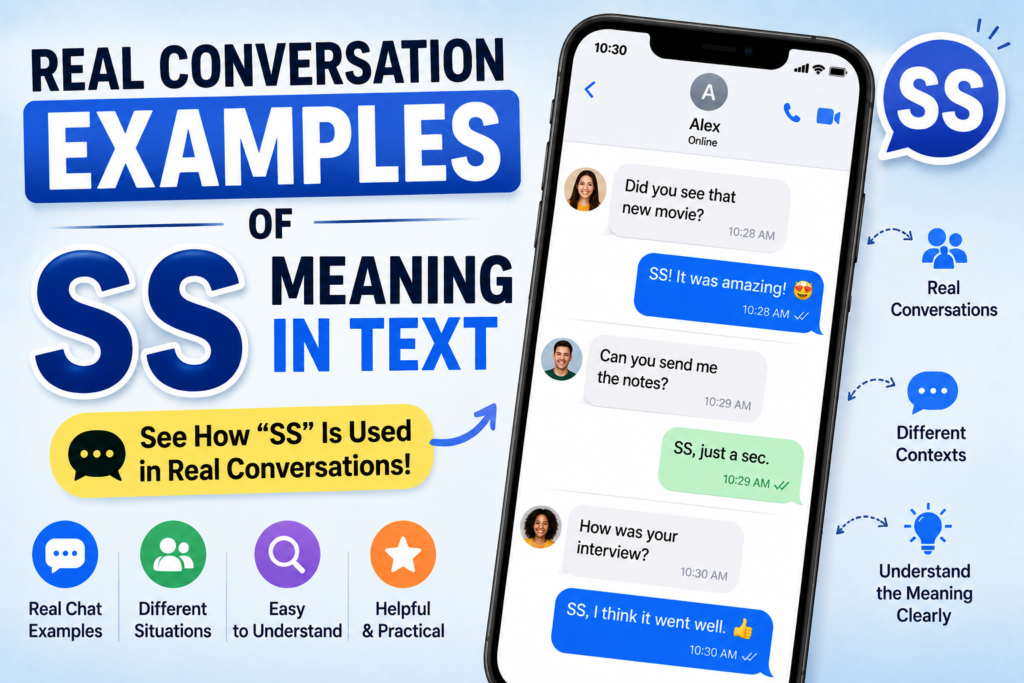 SS Meaning in Text