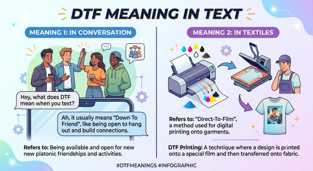 DTF Meaning in Text