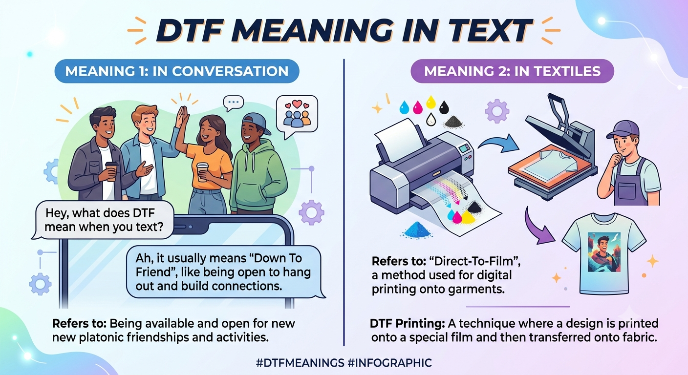 DTF Meaning in Text