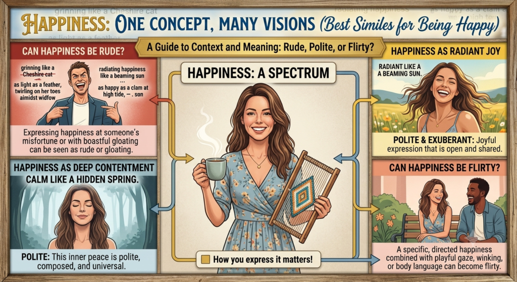 Best Similes for Being Happy