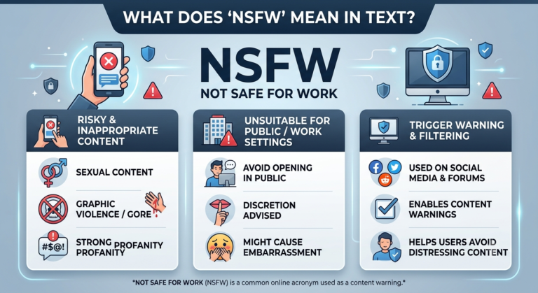 NSFW Meaning in Text