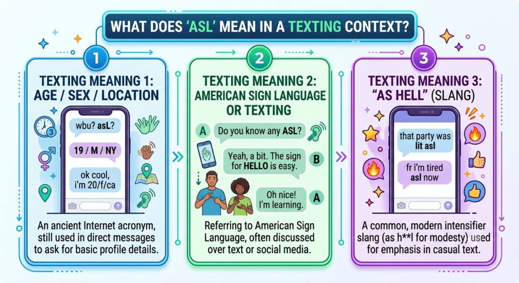 ASL Meaning in Text