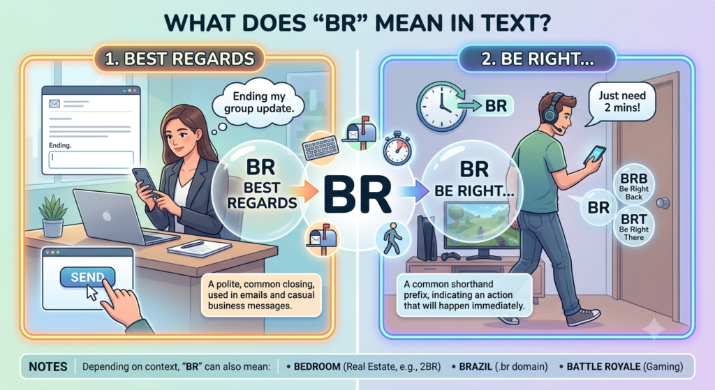 BR Meaning in Text