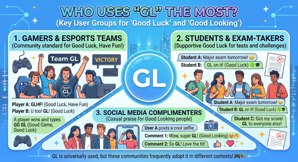 GL Meaning in Text